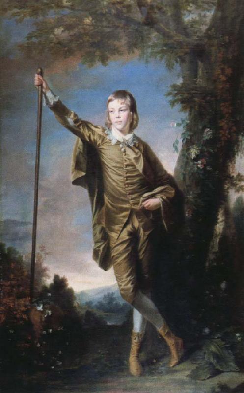 Sir Joshua Reynolds the brown boy oil painting image